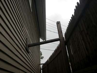 Fence falling